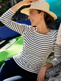 J.McLaughlin Offshore Straw Hat Natural Clearance