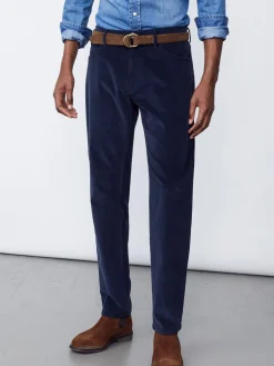 J.McLaughlin Parker Corduroy Pants BlueSlate Sale