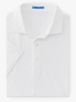 J.McLaughlin Peak Performance Polo White Clearance