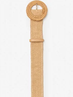 J.McLaughlin Popie Grasscloth Belt Natural Online