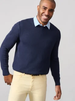 J.McLaughlin Rodrick Sweater Navy Best