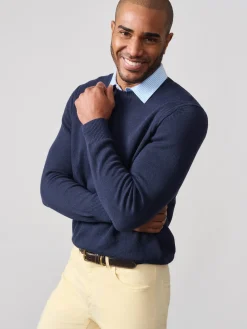 J.McLaughlin Rodrick Sweater Navy Best