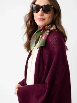 J.McLaughlin Rossi Cashmere Wrap Merlot Clearance