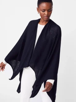 J.McLaughlin Rossi Cashmere Wrap Black Best