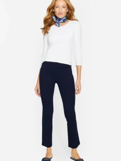 J.McLaughlin Signature Tee White Fashion