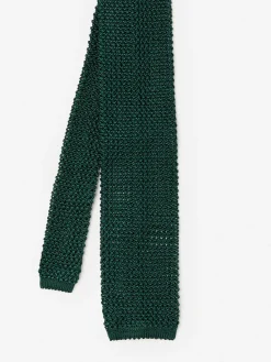 J.McLaughlin Silk Knit Tie AbeteGreen Fashion