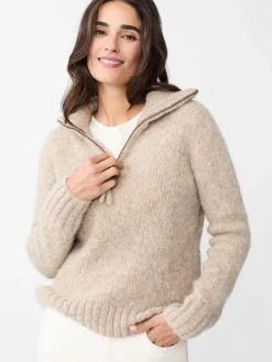 J.McLaughlin St. Moritz Sweater Taupe Sale