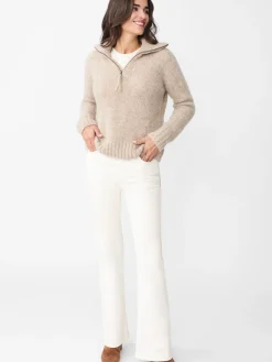 J.McLaughlin St. Moritz Sweater Taupe Sale