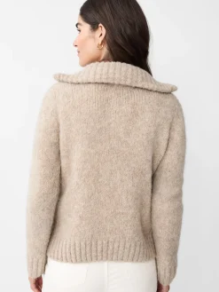J.McLaughlin St. Moritz Sweater Taupe Sale