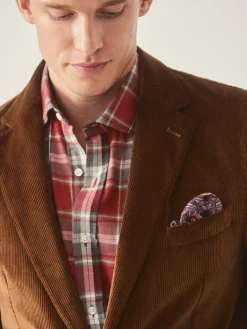 J.McLaughlin Suffolk Corduroy Sport Coat Tan Fashion