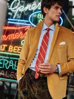 J.McLaughlin Suffolk Corduroy Sport Coat Corn Best