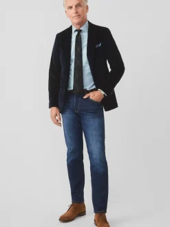 J.McLaughlin Suffolk Corduroy Sport Coat DarkNavy Hot