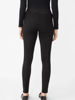 J.McLaughlin Suri Faux Suede Leggings Black Outlet
