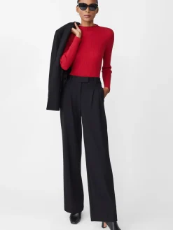 J.McLaughlin Sylvana Metallic Sweater Rouge Online