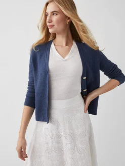 J.McLaughlin Tabitha Cardigan HeatherDarkDenim Sale