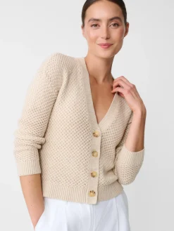 J.McLaughlin Tai Cardigan HeatherOatmeal New