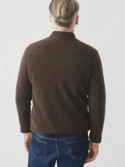 J.McLaughlin Tate Cashmere Sweater DappleGray Online