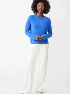 J.McLaughlin Tenley Alpaca Blend Sweater FrenchBlue Fashion