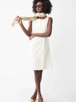J.McLaughlin Terra Dress Cream Outlet