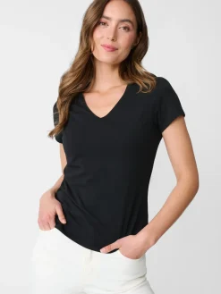 J.McLaughlin Terrine Tee Black Discount