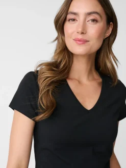 J.McLaughlin Terrine Tee Black Discount