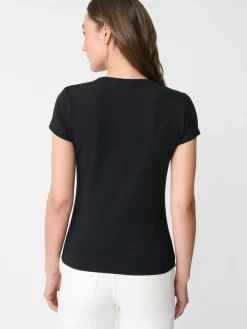J.McLaughlin Terrine Tee Black Discount
