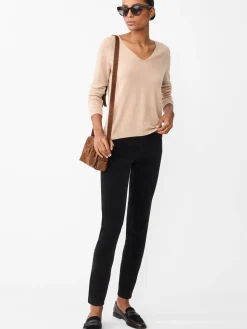J.McLaughlin Watson Velvet Jeans Black Best