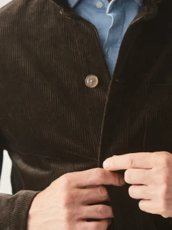 J.McLaughlin Weekender Corduroy Jacket Brown Best