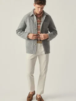 J.McLaughlin Weekender Jacket LightGray Fashion