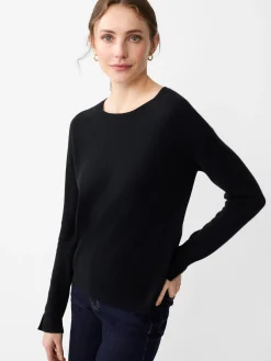J.McLaughlin Zo Cashmere Sweater Black Discount