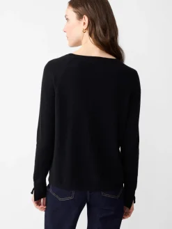 J.McLaughlin Zo Cashmere Sweater Black Discount